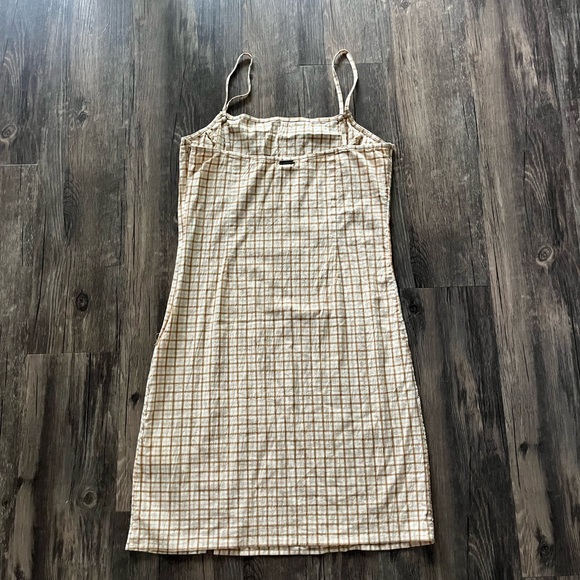 NWOT Billabong Plaid Mini Dress - Picture 6 of 6